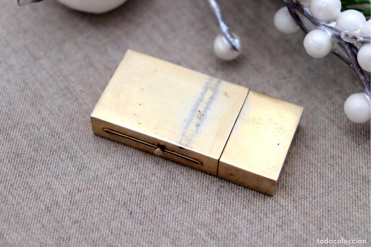 Antig&uuml;edades: Caja de plata para cerillas. - Foto 5