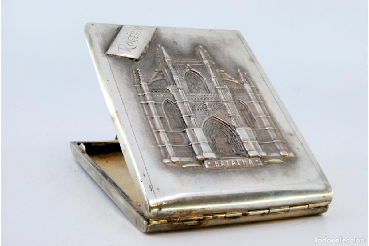 Antig&uuml;edades: Caja de cigarrillos, en plata - Foto 4