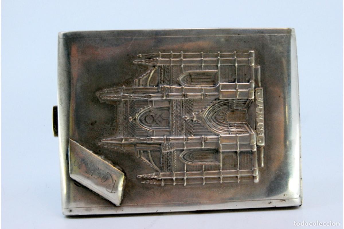 Antig&uuml;edades: Caja de cigarrillos, en plata - Foto 6