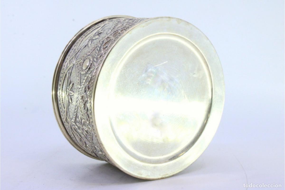 Antig&uuml;edades: Caja de plata, para el t&eacute; - Foto 4