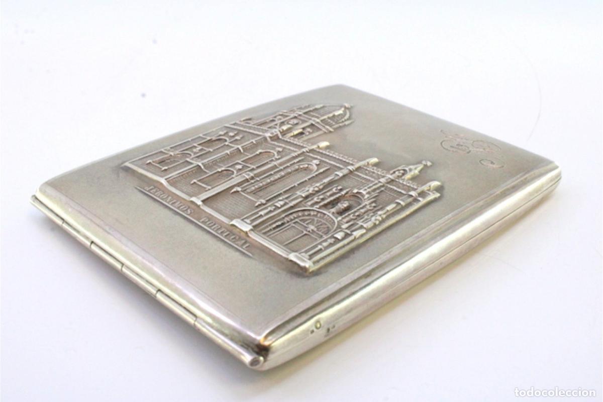 Antig&uuml;edades: Caja de cigarrillos, en plata - Foto 3