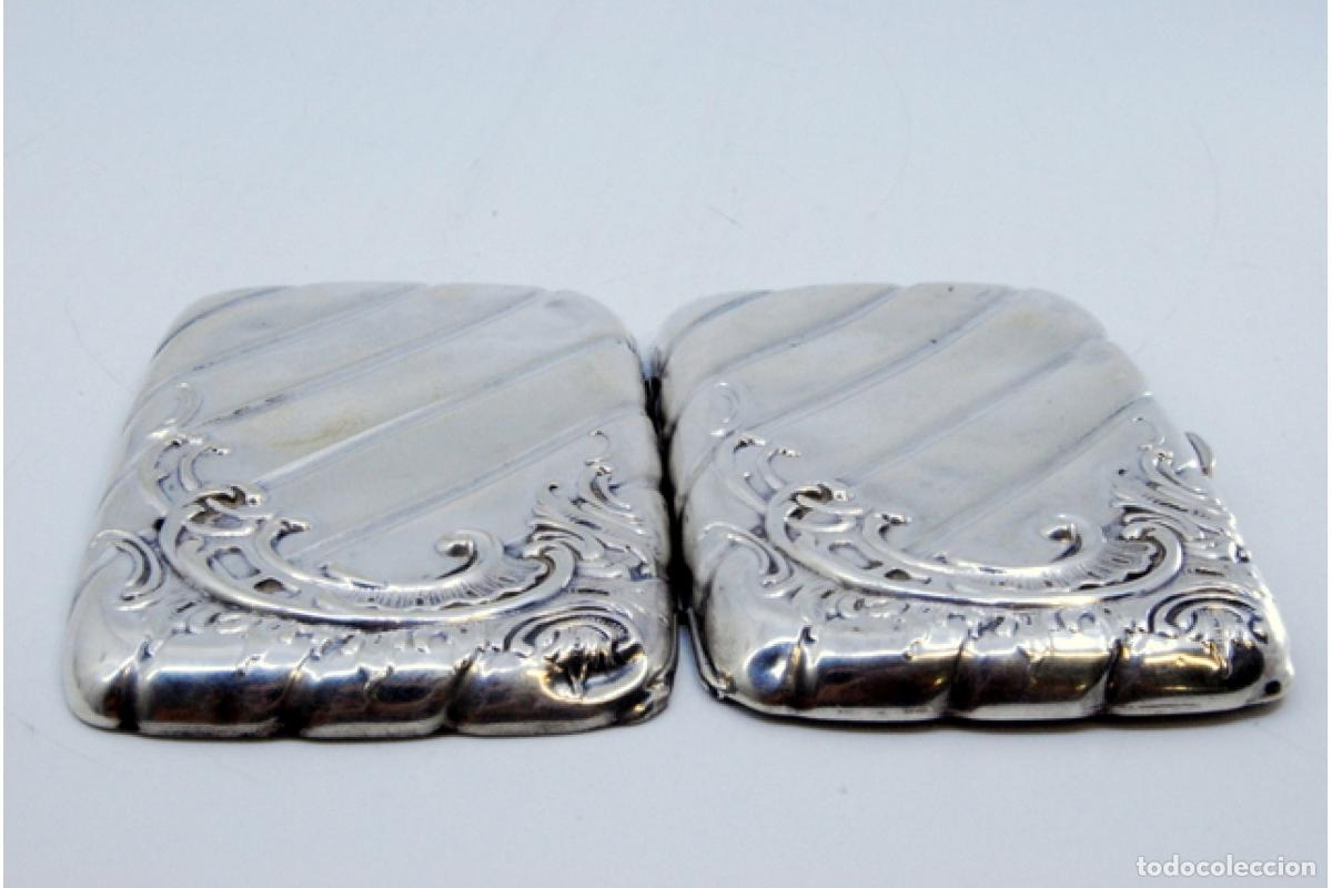 Antig&uuml;edades: Caja de cigarrillos, en plata - Foto 2