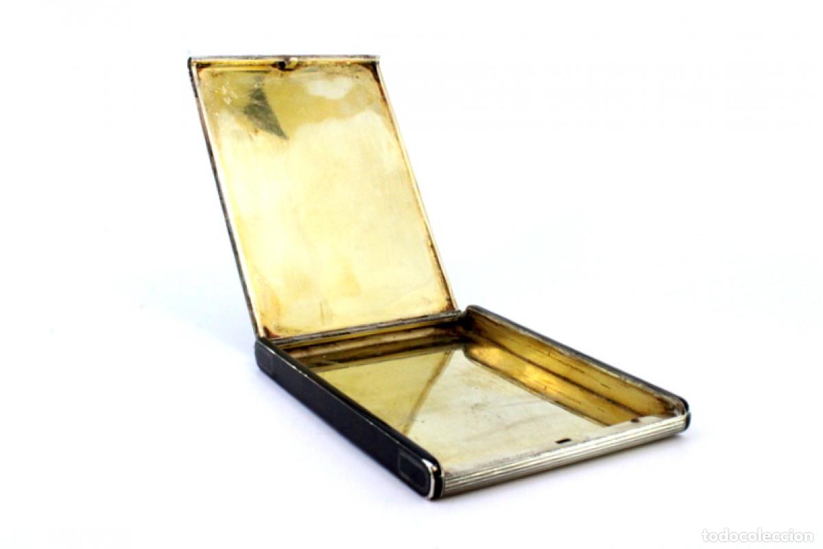 Antig&uuml;edades: Caja de cigarrillos, en plata - Foto 5