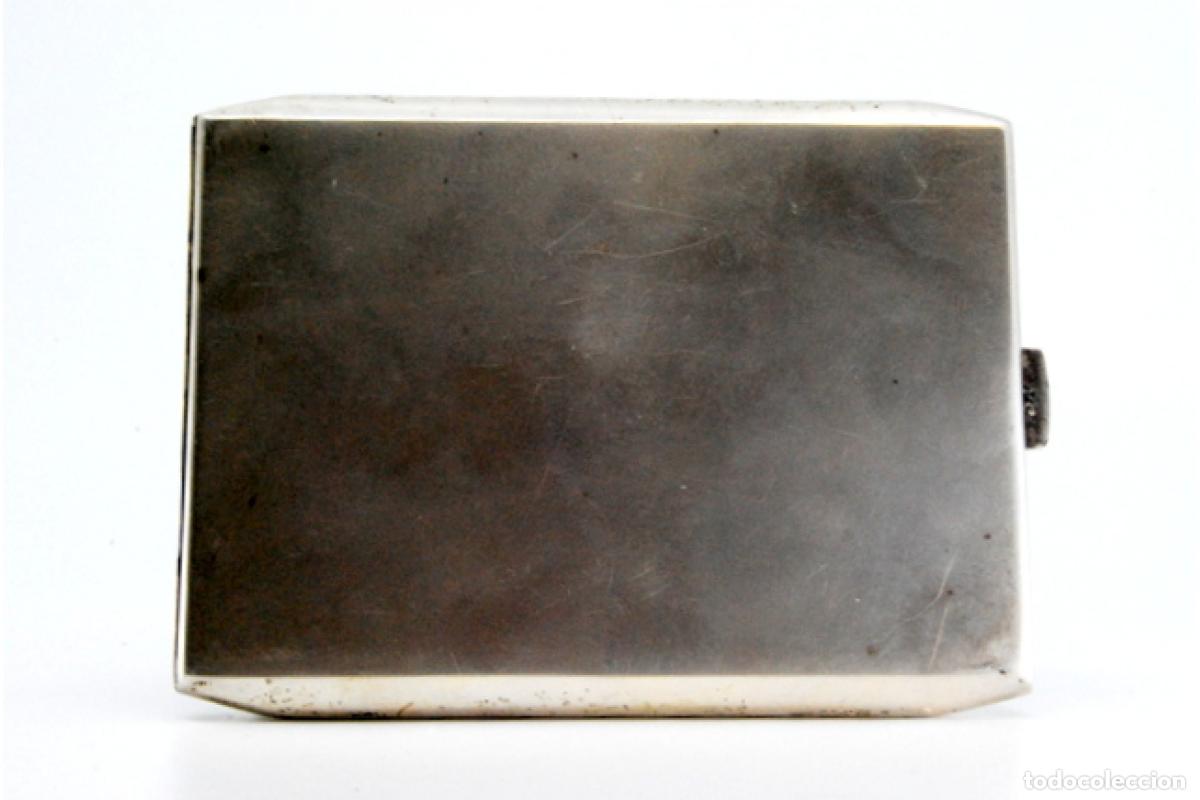 Antig&uuml;edades: Caja de cigarrillos, en plata - Foto 8