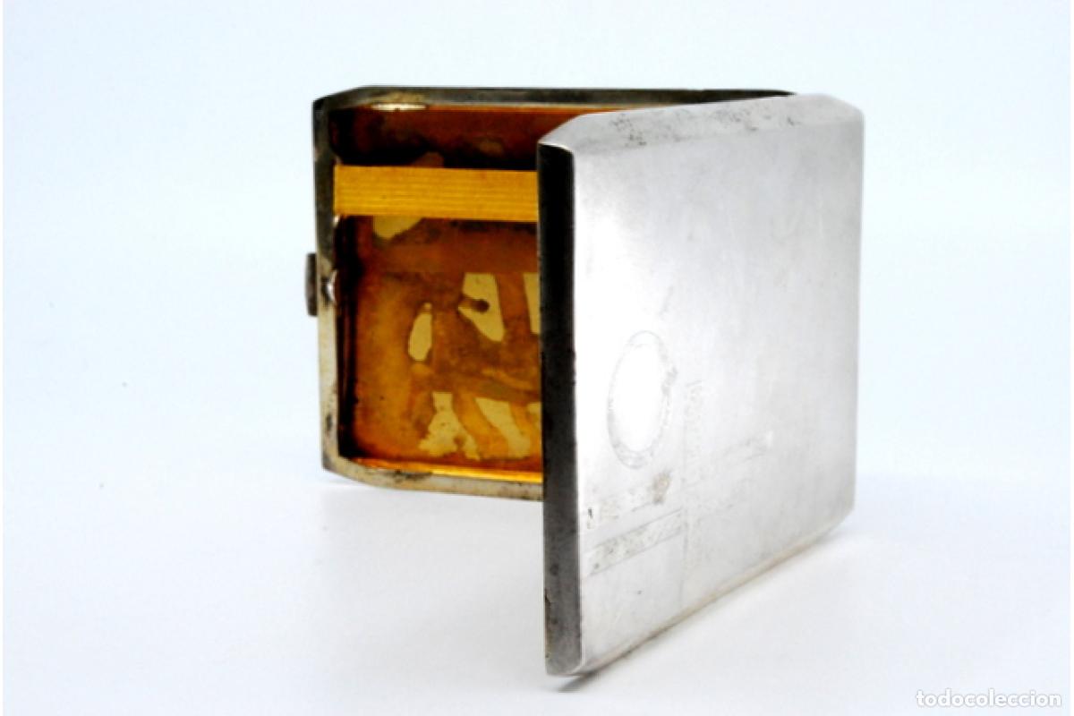 Antig&uuml;edades: Caja de cigarrillos, en plata - Foto 11