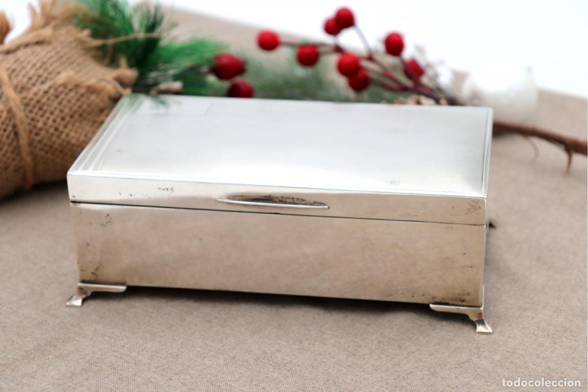 Antig&uuml;edades: Caja de tabaco, en plata - Foto 5