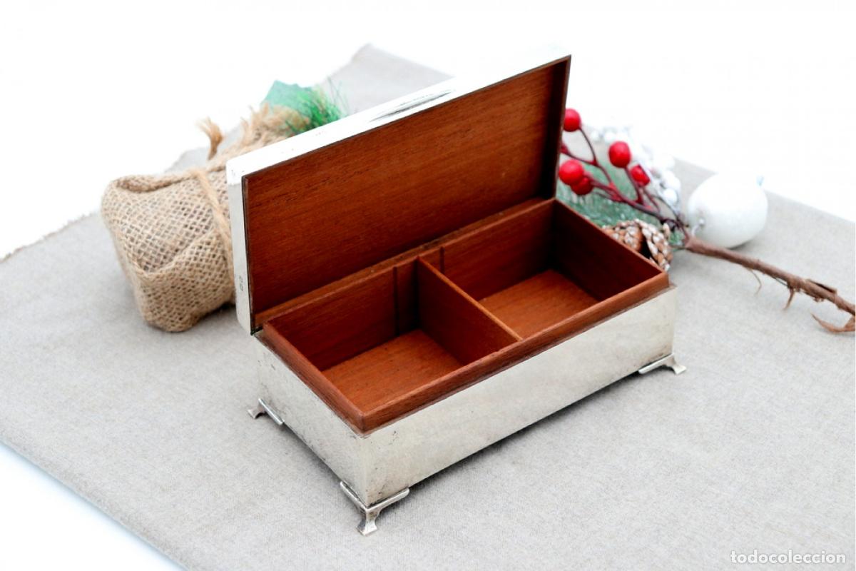 Antig&uuml;edades: Caja de tabaco, en plata - Foto 1