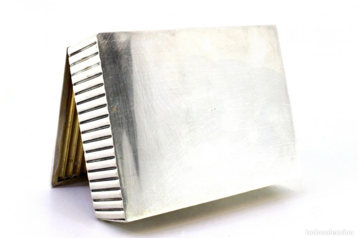 Antig&uuml;edades: Caja de tabaco, en plata - Foto 3