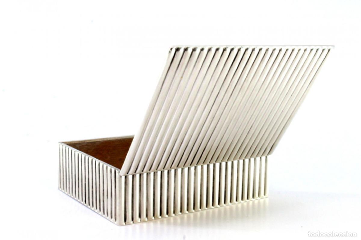 Antig&uuml;edades: Caja de tabaco, en plata - Foto 4