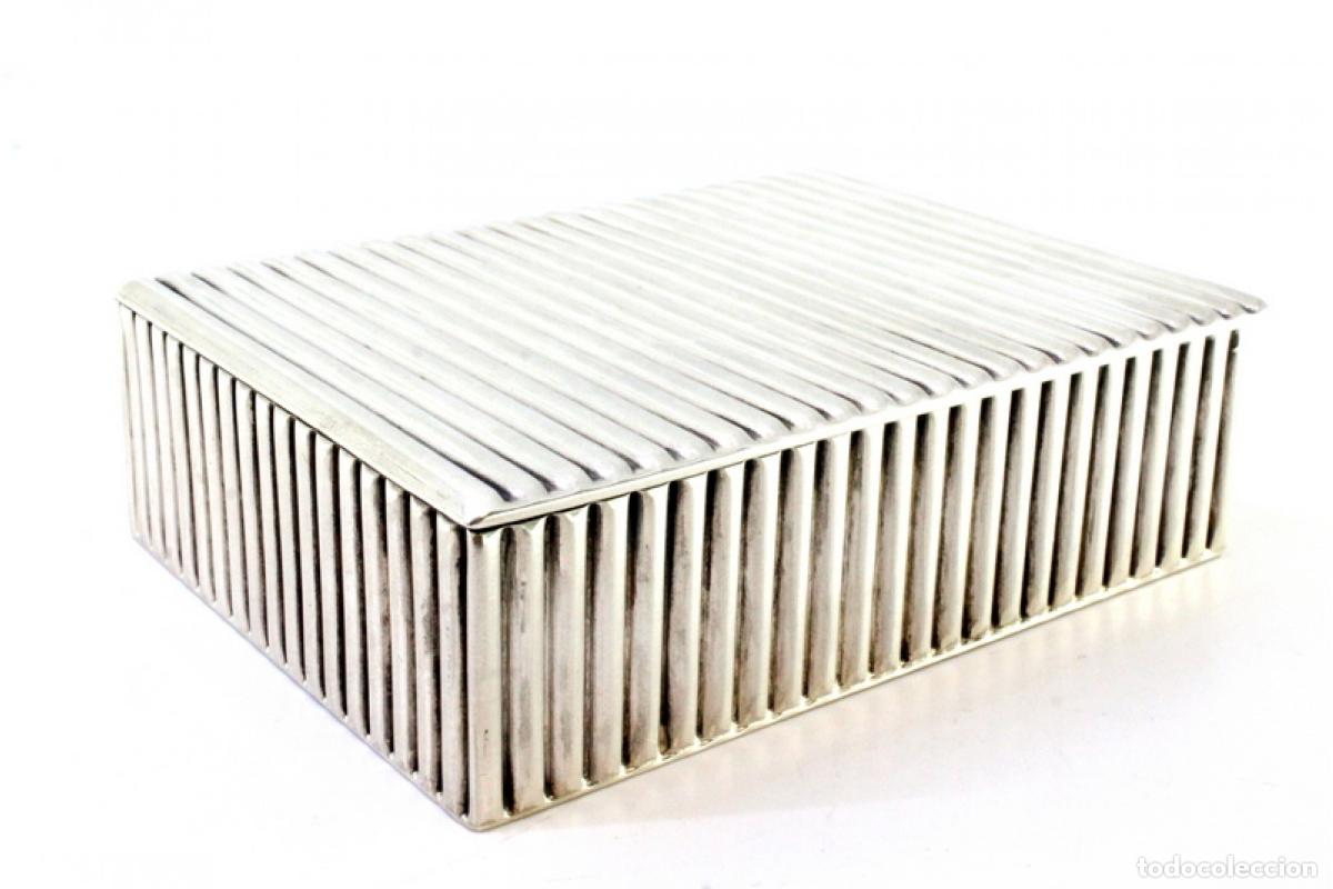 Antig&uuml;edades: Caja de tabaco, en plata - Foto 8