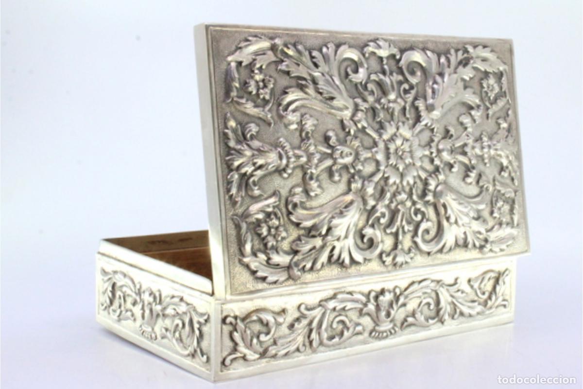Antig&uuml;edades: Caja de tabaco, en plata - Foto 5
