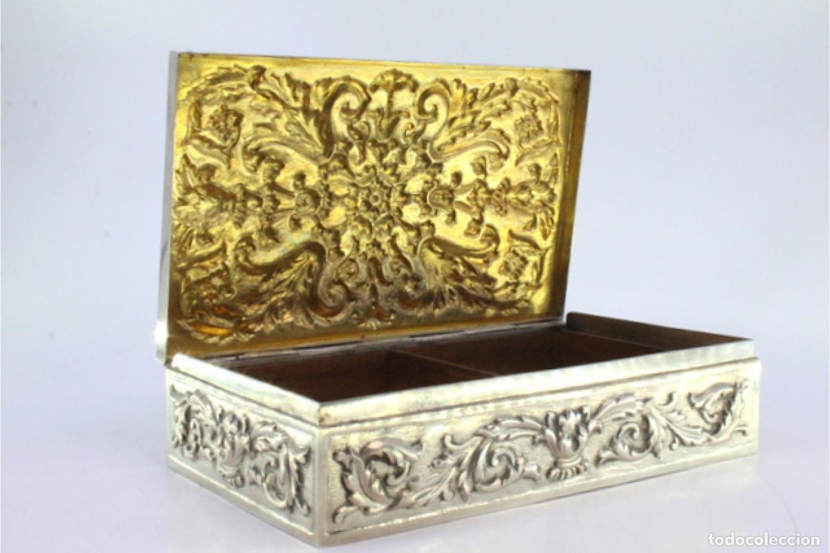 Antig&uuml;edades: Caja de tabaco, en plata - Foto 7