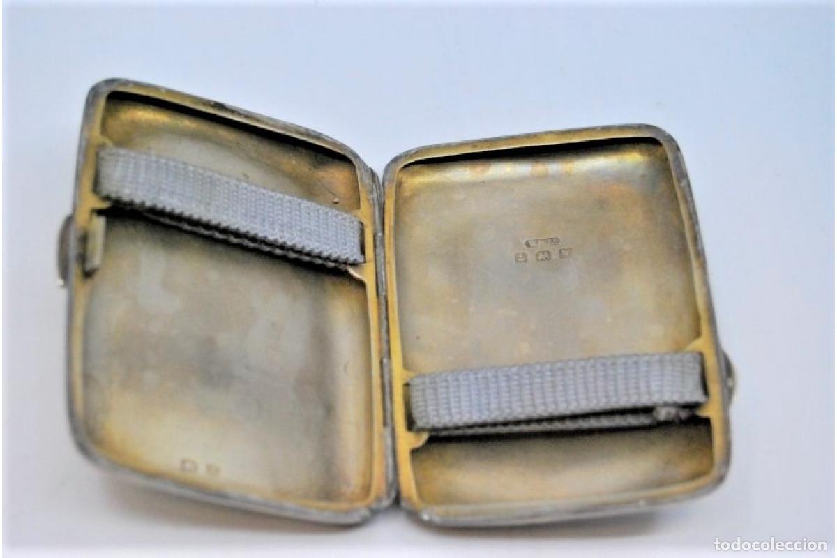 Antig&uuml;edades: Caja de cigarrillos, en plata - Foto 6