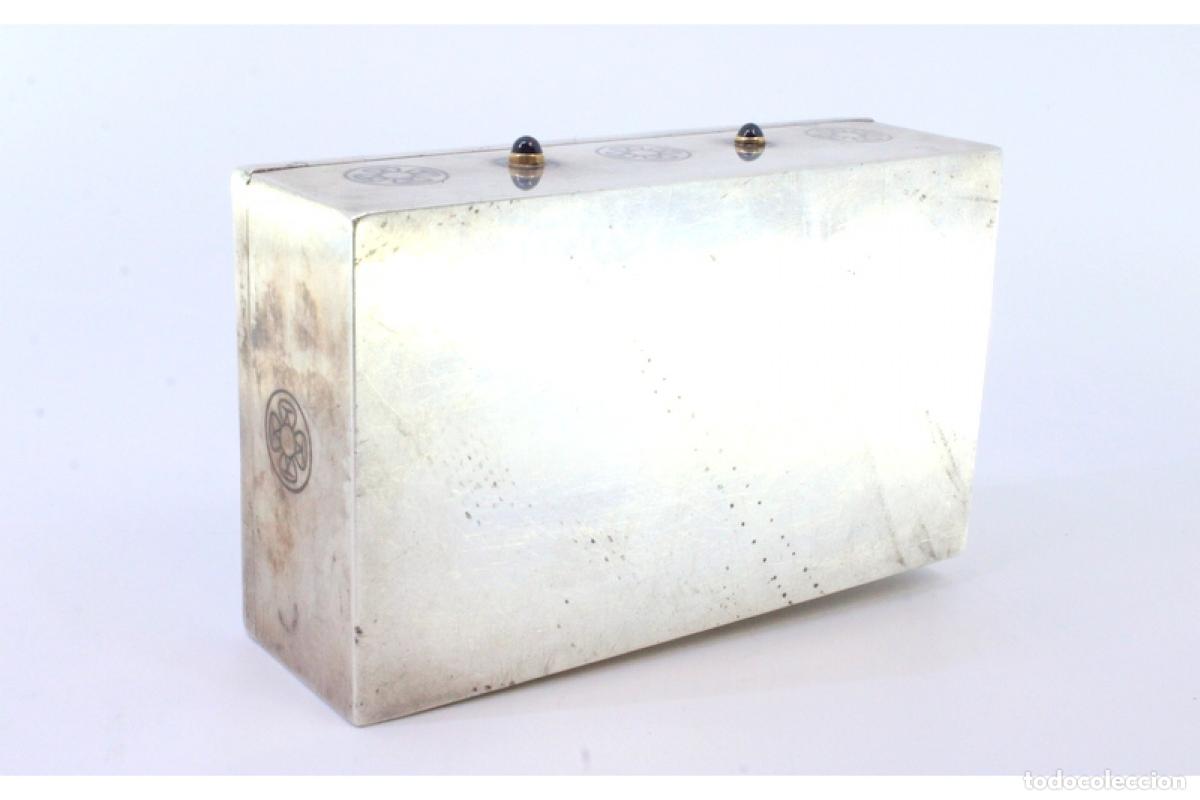 Antig&uuml;edades: Caja de tabaco, en plata - Foto 6