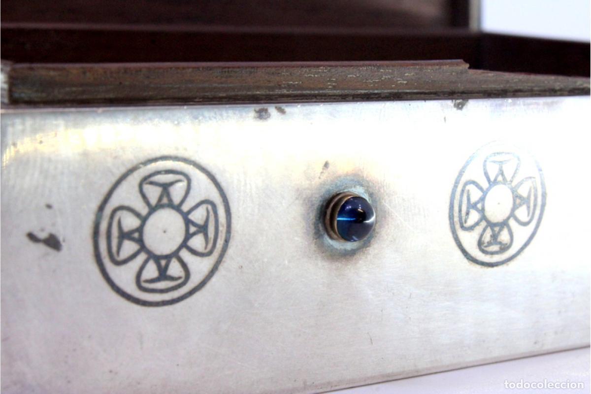 Antig&uuml;edades: Caja de tabaco, en plata - Foto 8
