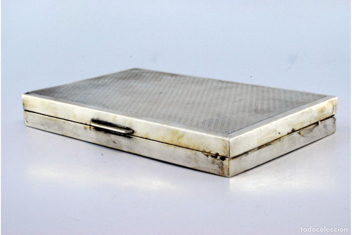 Antig&uuml;edades: Caja de tabaco, en plata - Foto 9