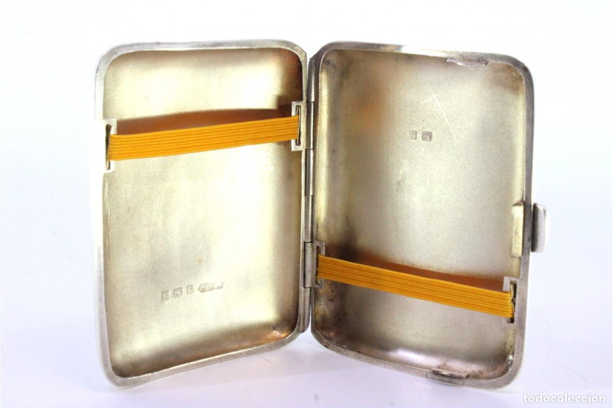 Antig&uuml;edades: Caja de cigarrillos, en plata - Foto 4
