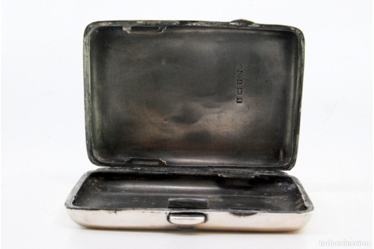 Antig&uuml;edades: Caja de cigarrillos, en plata - Foto 7