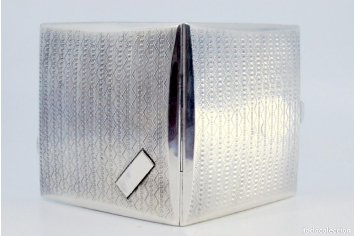 Antig&uuml;edades: Caja de cigarrillos, en plata - Foto 5
