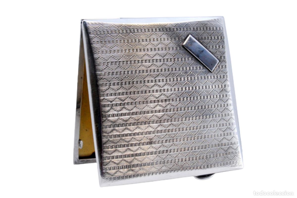 Antig&uuml;edades: Caja de cigarrillos, en plata - Foto 1