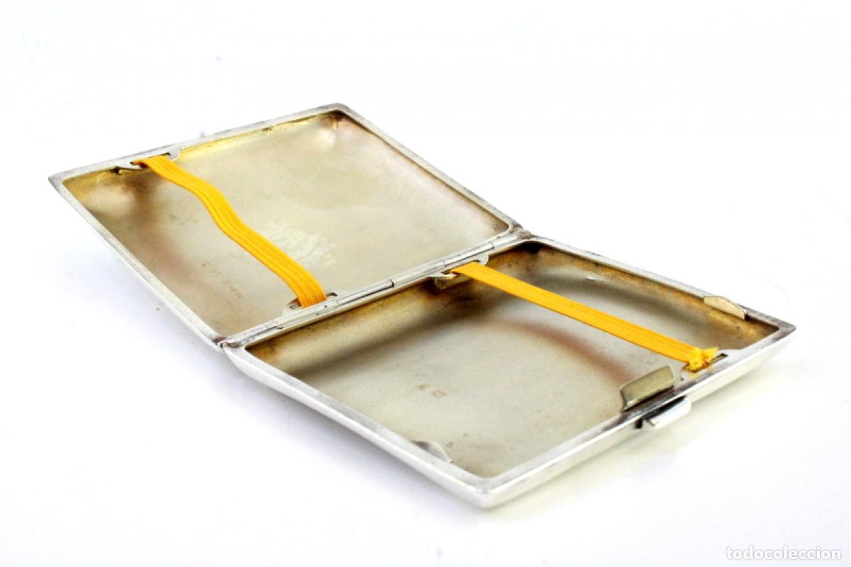 Antig&uuml;edades: Caja de cigarrillos, en plata - Foto 6