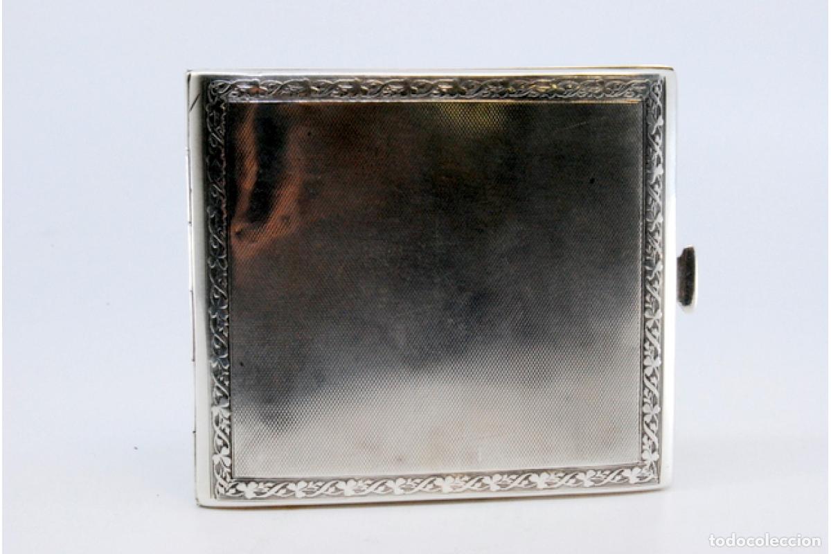 Antig&uuml;edades: Caja de cigarrillos, en plata - Foto 7