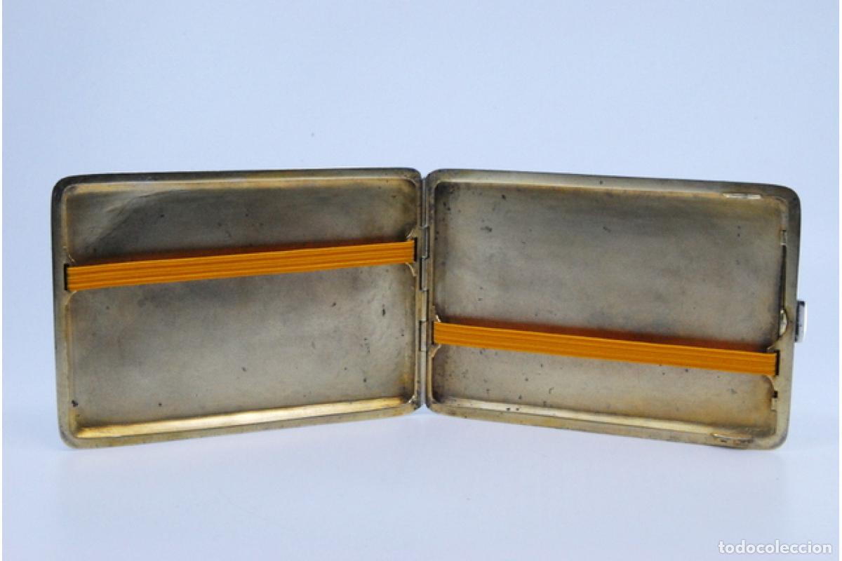 Antig&uuml;edades: Caja de cigarrillos, en plata - Foto 4