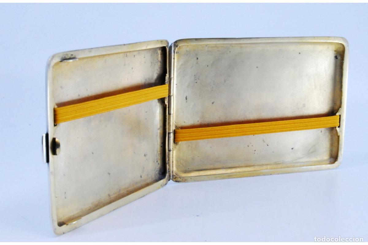 Antig&uuml;edades: Caja de cigarrillos, en plata - Foto 6