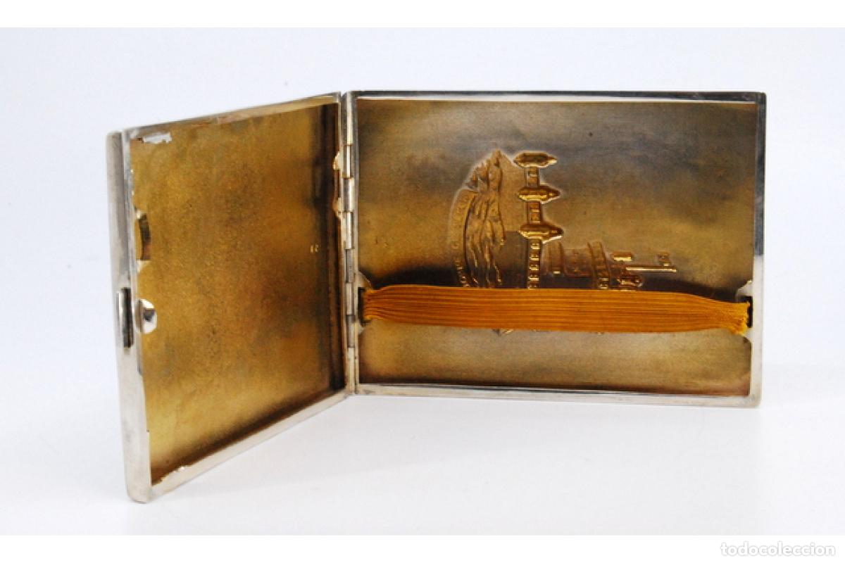 Antig&uuml;edades: Caja de cigarrillos, en plata - Foto 2