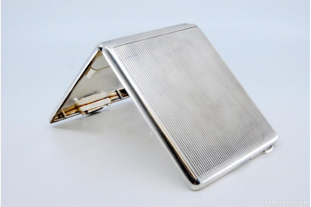 Antig&uuml;edades: Caja de cigarrillos, en plata - Foto 8