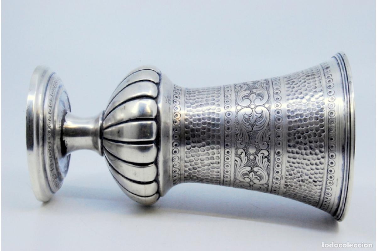 Antig&uuml;edades: C&aacute;liz de plata - Foto 4