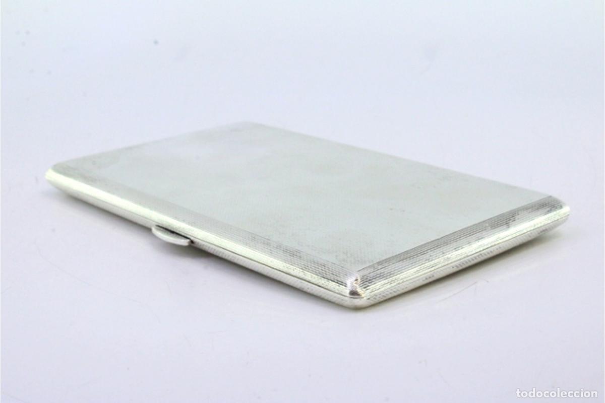 Antig&uuml;edades: Caja de cigarrillos, en plata - Foto 2