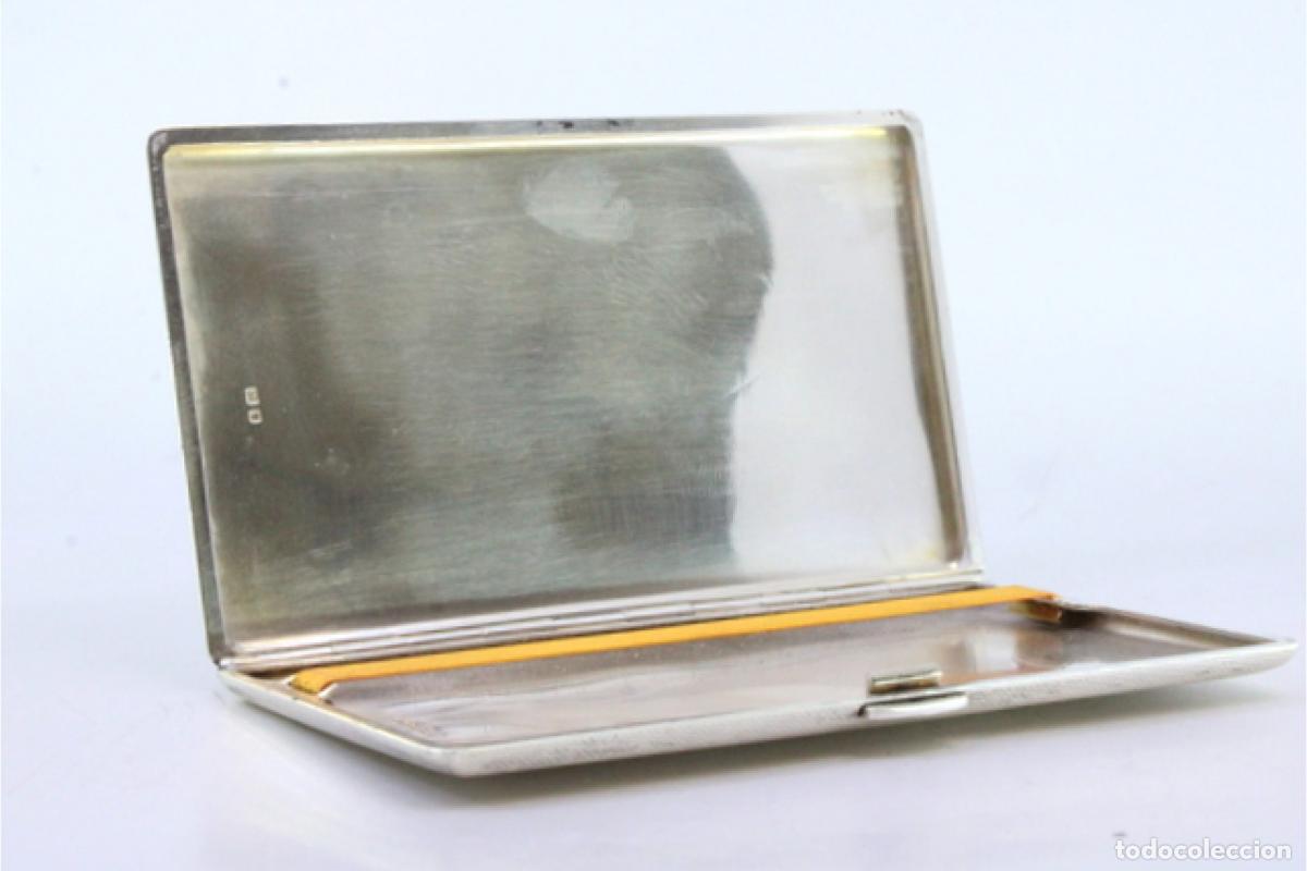 Antig&uuml;edades: Caja de cigarrillos, en plata - Foto 5