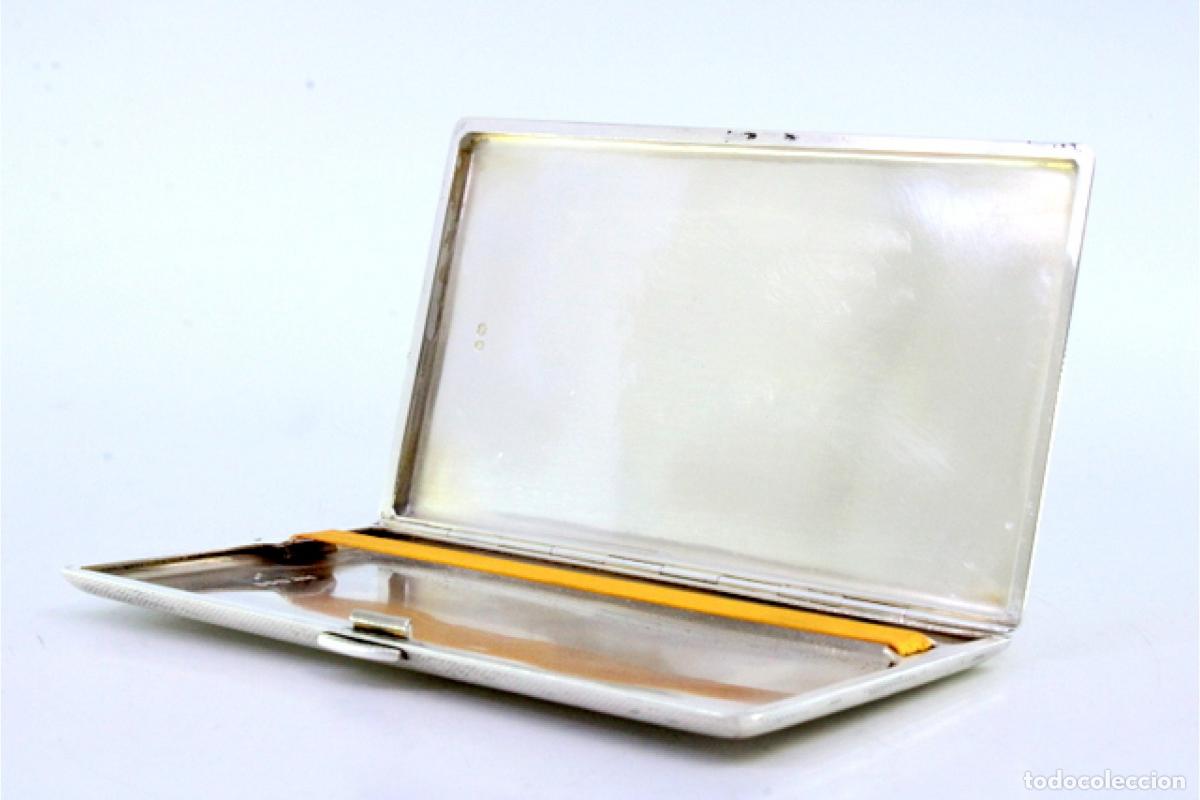 Antig&uuml;edades: Caja de cigarrillos, en plata - Foto 6
