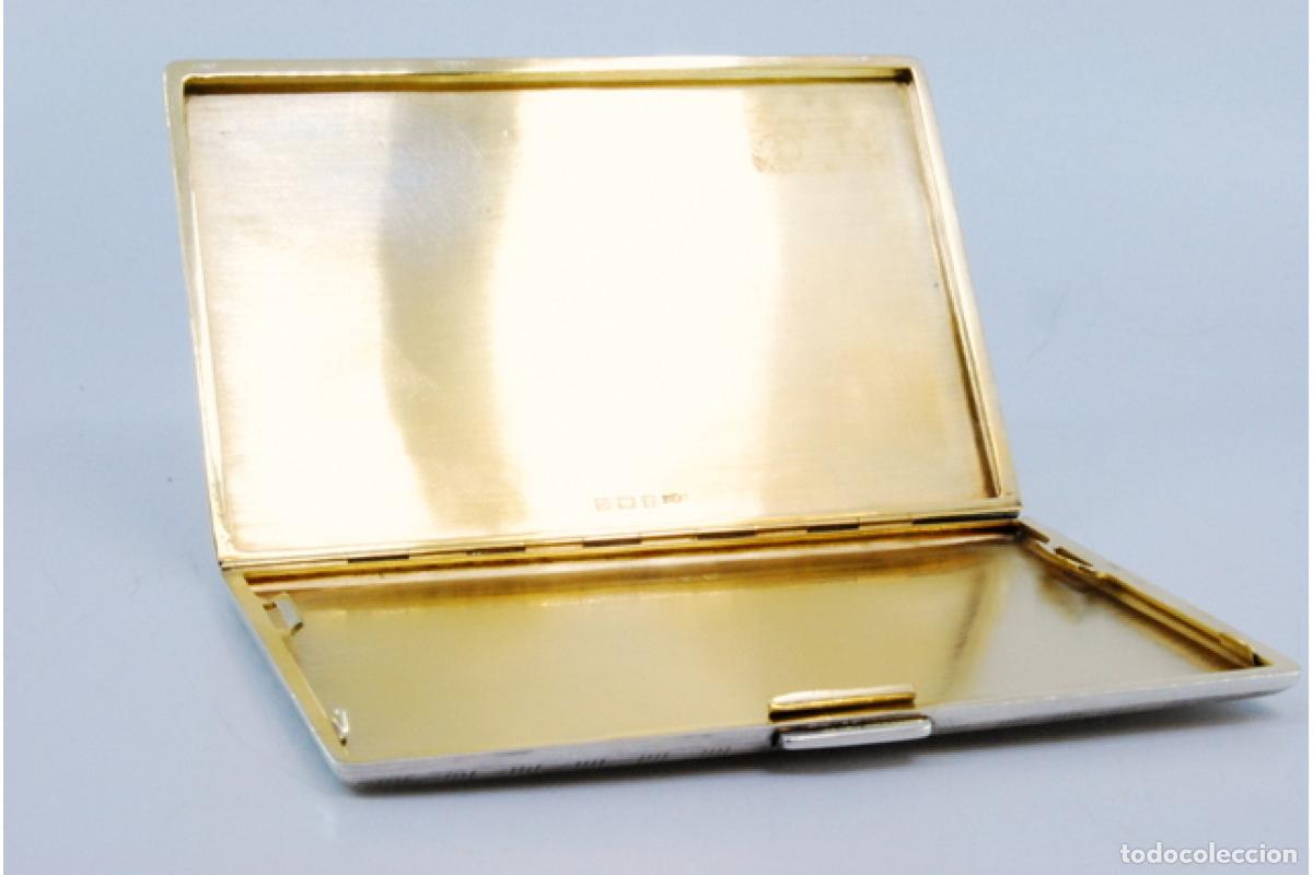 Antig&uuml;edades: Caja de cigarrillos, en plata - Foto 6
