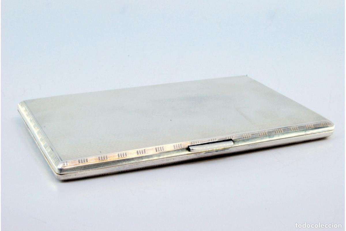 Antig&uuml;edades: Caja de cigarrillos, en plata - Foto 8