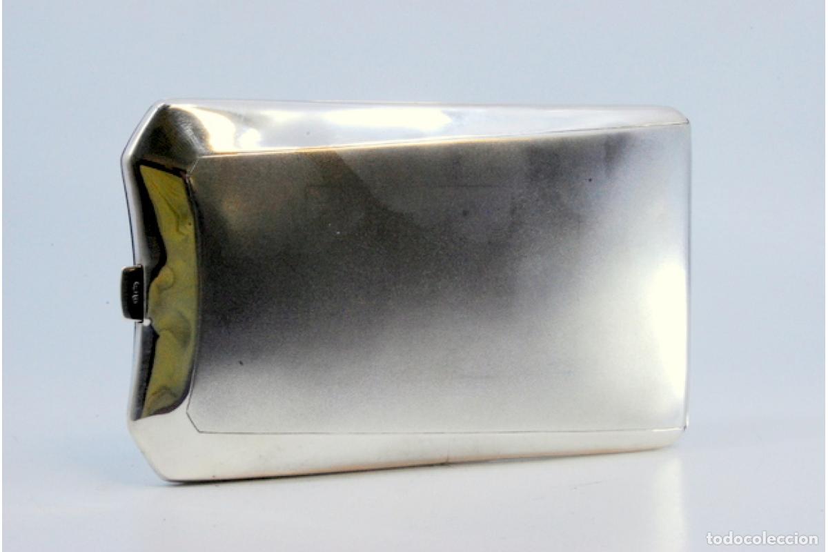 Antig&uuml;edades: Caja de cigarrillos, en plata - Foto 2