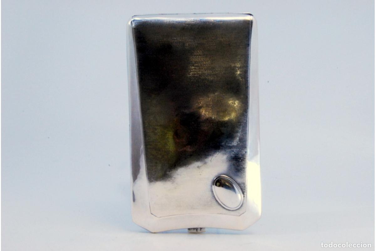 Antig&uuml;edades: Caja de cigarrillos, en plata - Foto 6