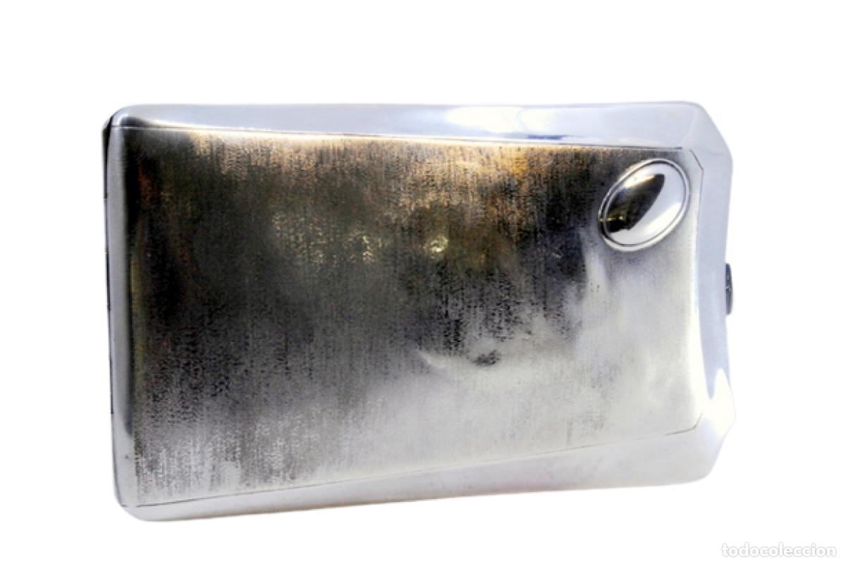 Antig&uuml;edades: Caja de cigarrillos, en plata - Foto 1