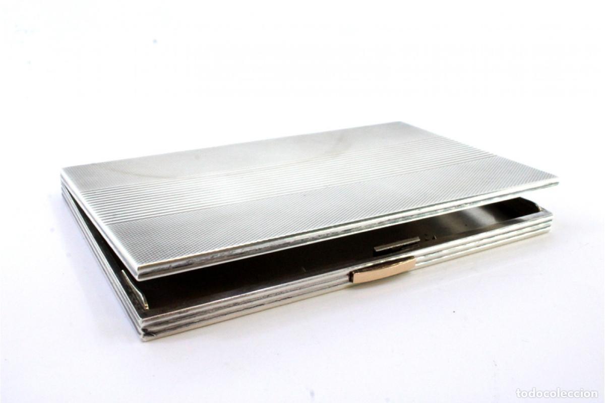 Antig&uuml;edades: Caja de cigarrillos, en plata - Foto 6