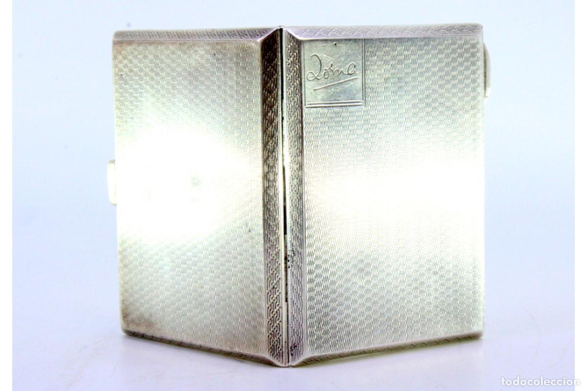 Antig&uuml;edades: Caja de cigarrillos, en plata - Foto 7