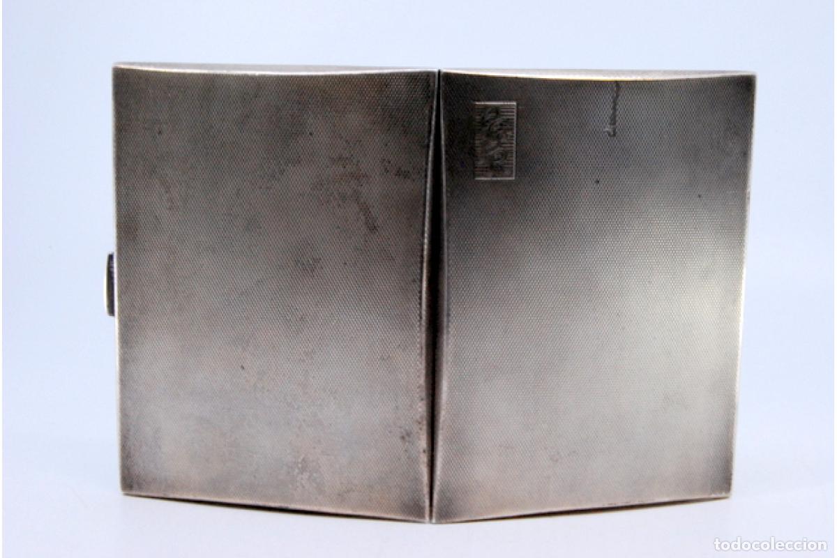 Antig&uuml;edades: Caja de cigarrillos, en plata - Foto 5