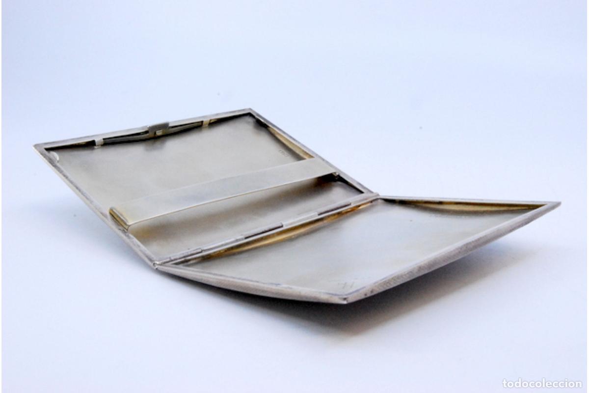 Antig&uuml;edades: Caja de cigarrillos, en plata - Foto 6