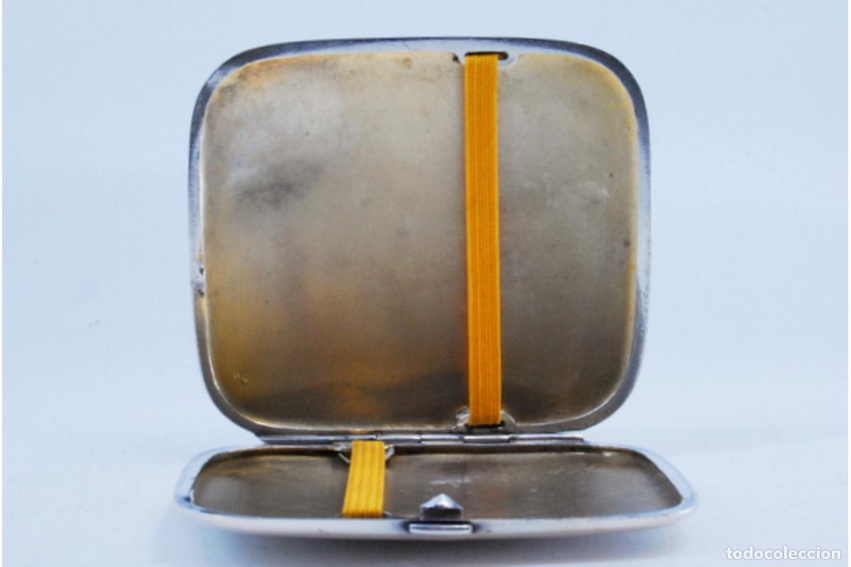 Antig&uuml;edades: Caja de cigarrillos, en plata - Foto 8