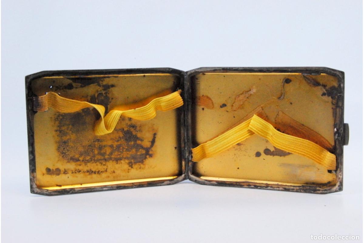 Antig&uuml;edades: Caja de cigarrillos, en plata - Foto 4