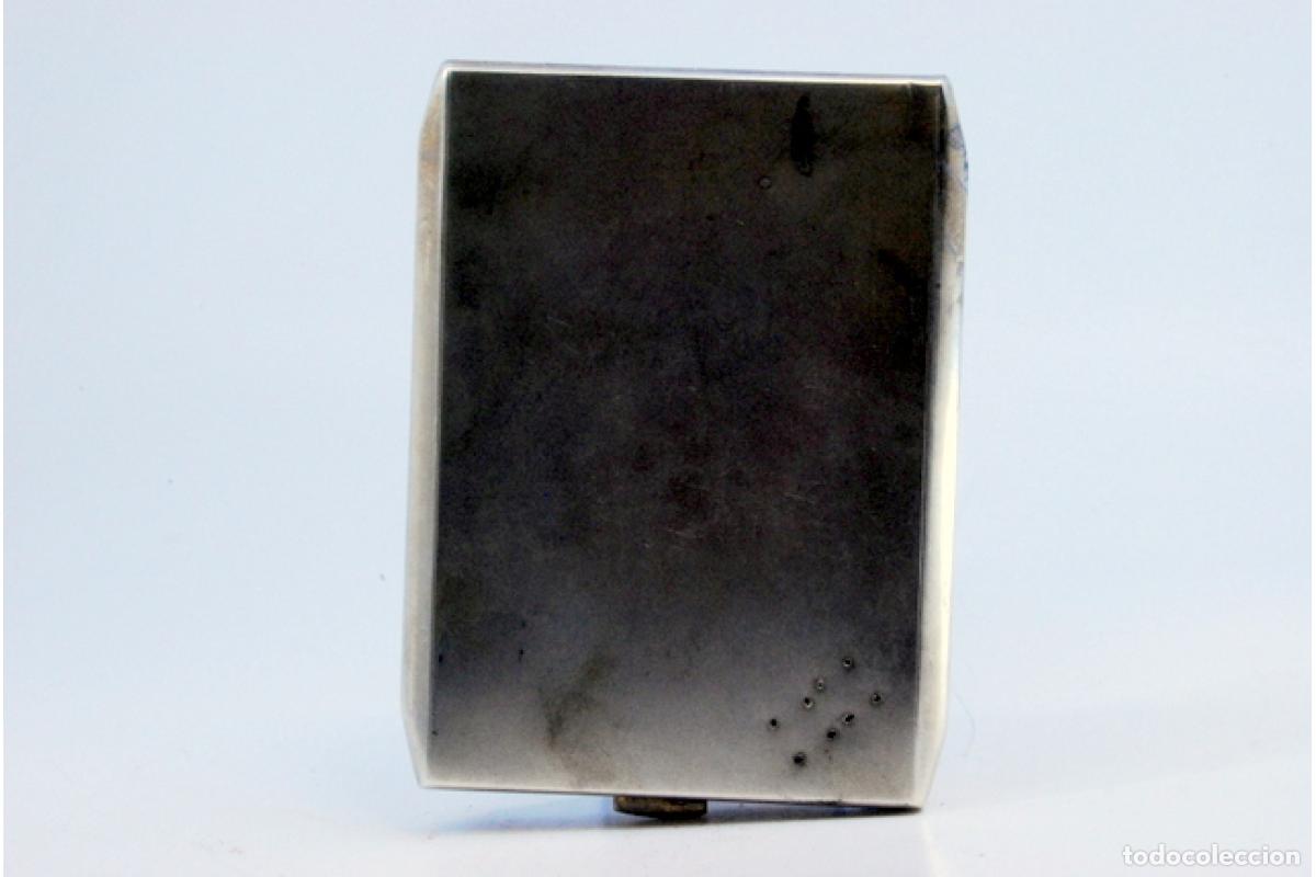 Antig&uuml;edades: Caja de cigarrillos, en plata - Foto 5