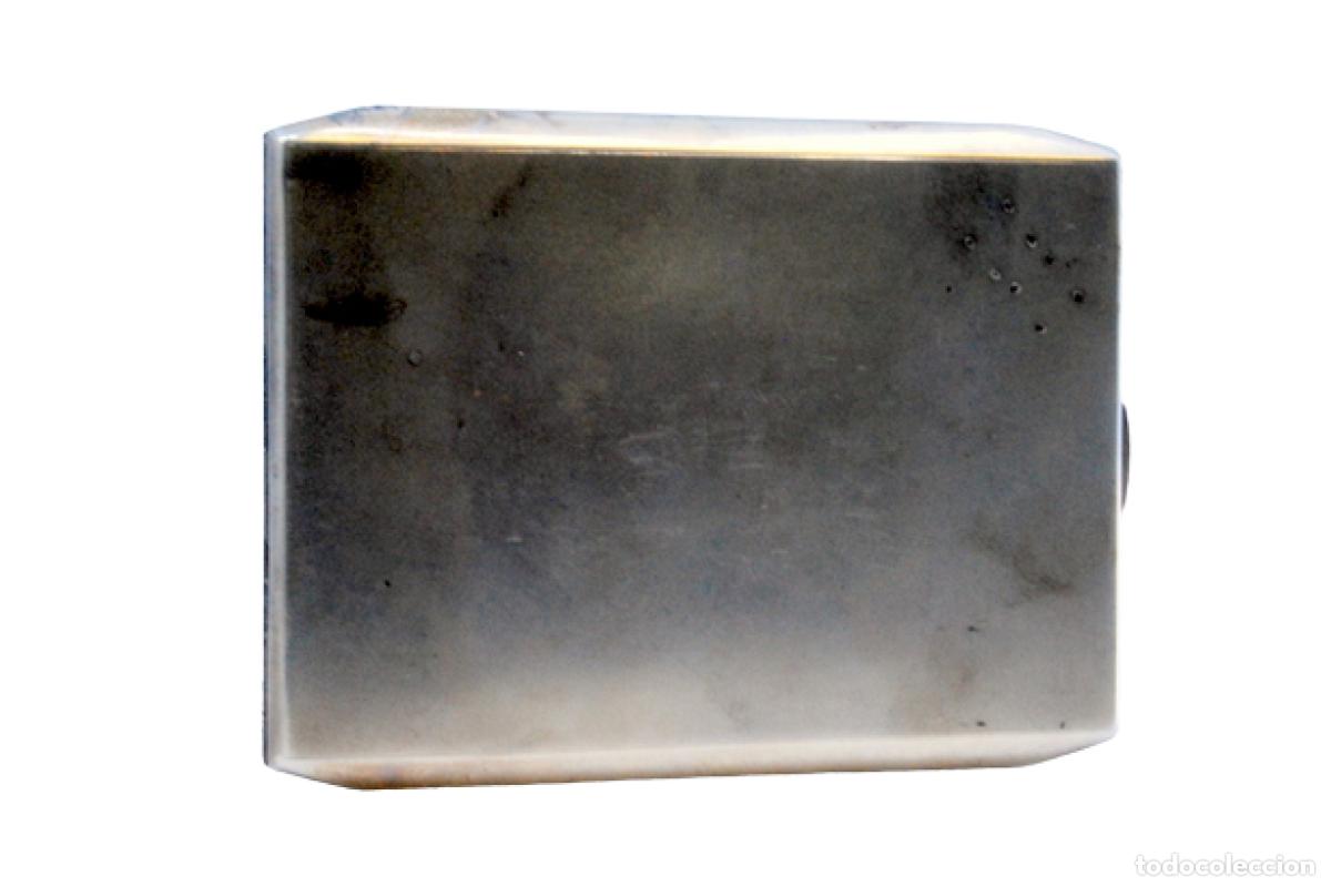 Antig&uuml;edades: Caja de cigarrillos, en plata - Foto 1