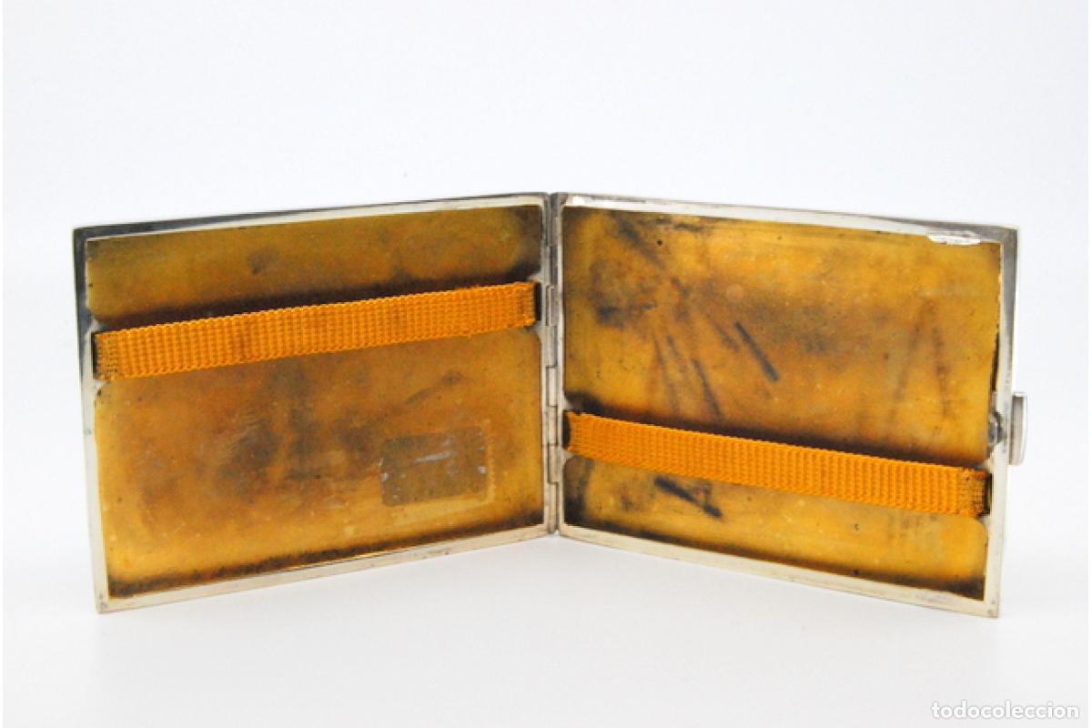 Antig&uuml;edades: Caja de cigarrillos, en plata - Foto 4