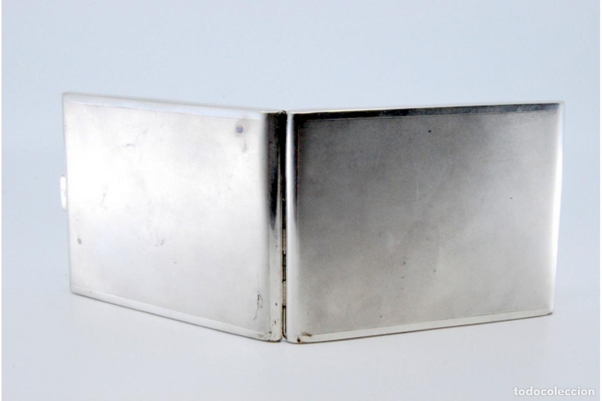 Antig&uuml;edades: Caja de cigarrillos, en plata - Foto 5