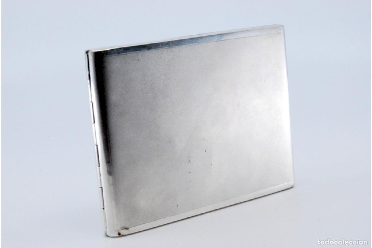 Antig&uuml;edades: Caja de cigarrillos, en plata - Foto 7